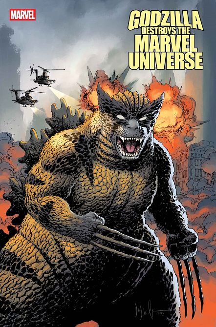 GODZILLA DESTROYS THE MARVEL UNIVERSE #04 GODZILLA DESTROYS THE MARVEL UNIVERSE #04