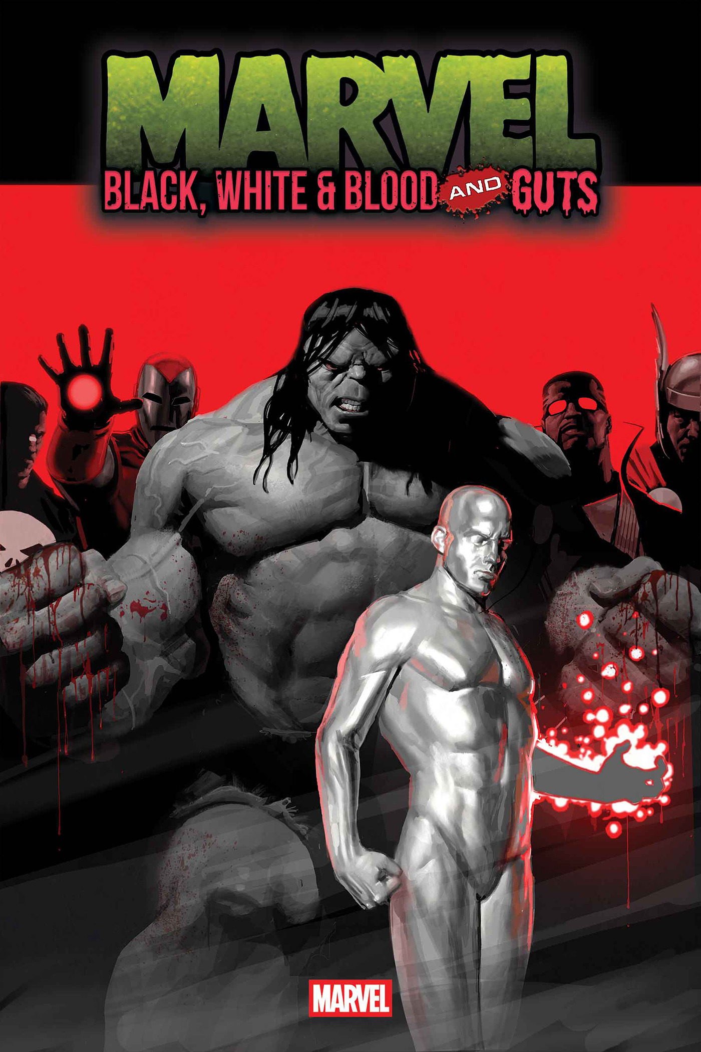 MARVEL BLACK, WHITE & BLOOD AND GUTS #01 MARVEL BLACK, WHITE & BLOOD AND GUTS #01