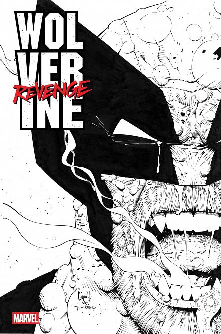 WOLVERINE REVENGE - RED BAND RAW - BLACK & WHITE EDITION #04 WOLVERINE REVENGE - RED BAND RAW - BLACK & WHITE EDITION #04