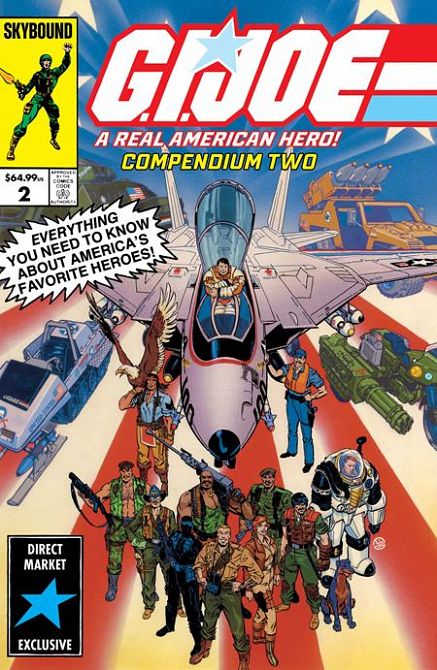 GI JOE A REAL AMERICAN HERO COMPENDIUM TP BOOK 02 DIRECT MARKET EXCLUSIVE MICHAEL GOLDEN CVR GI JOE A REAL AMERICAN HERO COMPENDIUM TP BOOK 02 DIRECT MARKET EXCLUSIVE MICHAEL GOLDEN CVR