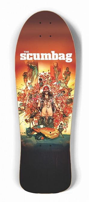SCUMBAG SKATEBOARD DECK (NET) #1 SCUMBAG SKATEBOARD DECK (NET) #1
