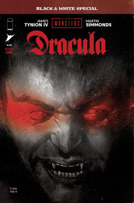 UNIVERSAL MONSTERS DRACULA BLACK & WHITE SPECIAL #1