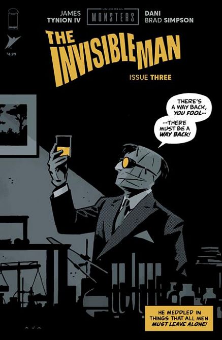 UNIVERSAL MONSTERS THE INVISIBLE MAN #3 UNIVERSAL MONSTERS THE INVISIBLE MAN #3