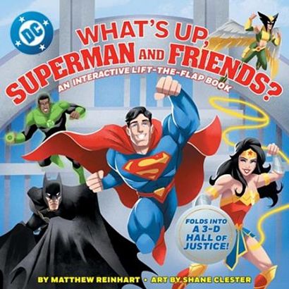 WHATS UP SUPERMAN AND FRIENDS HC A POP MAGIC BOOK WHATS UP SUPERMAN AND FRIENDS HC A POP MAGIC BOOK