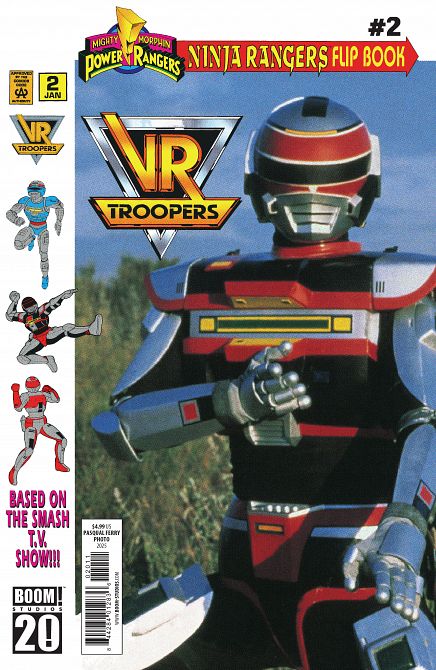 VR TROOPERS / POWER RANGERS FLIPBOOK FACSIMILE EDITION #02 VR TROOPERS / POWER RANGERS FLIPBOOK FACSIMILE EDITION #02