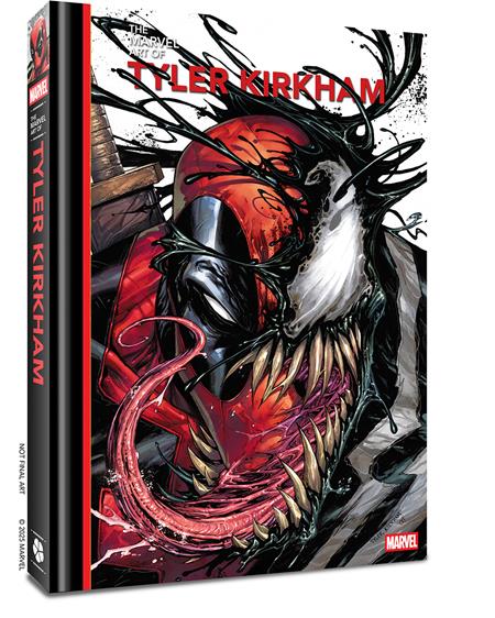 MARVEL ART OF TYLER KIRKHAM HC DIRECT MARKET ED MARVEL ART OF TYLER KIRKHAM HC DIRECT MARKET ED