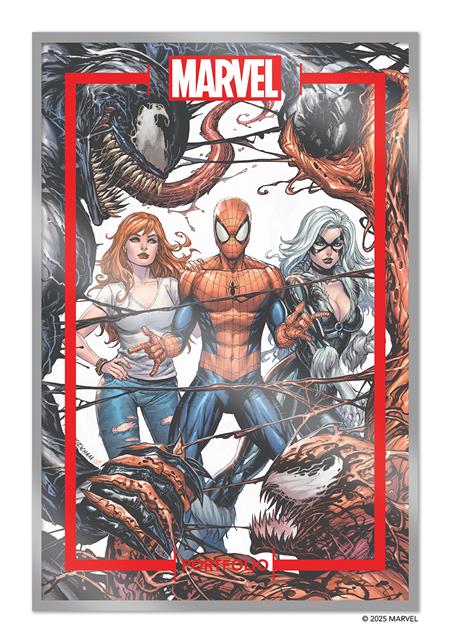 MARVEL PORTFOLIO OF TYLER KIRKHAM SPIDER-MAN 8 PRINT SET #1