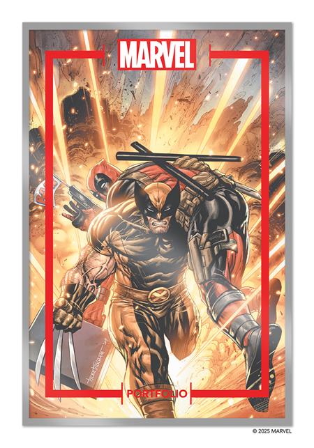 MARVEL PORTFOLIO OF TYLER KIRKHAM X-MEN 8 PRINT SET #1