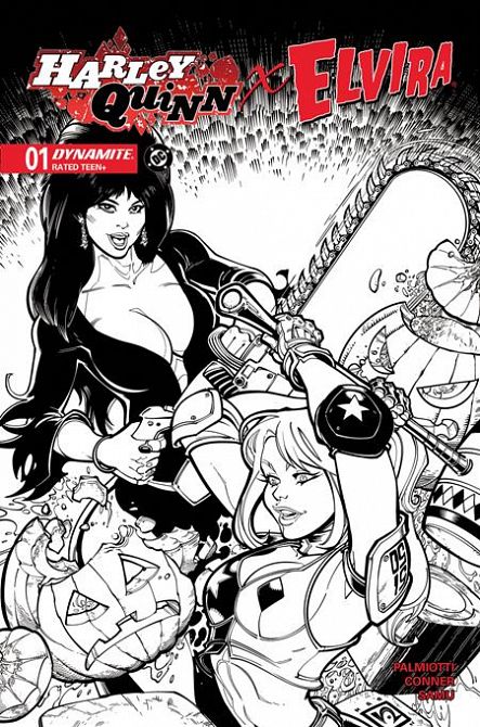 HARLEY QUINN X ELVIRA #1 HARLEY QUINN X ELVIRA #1