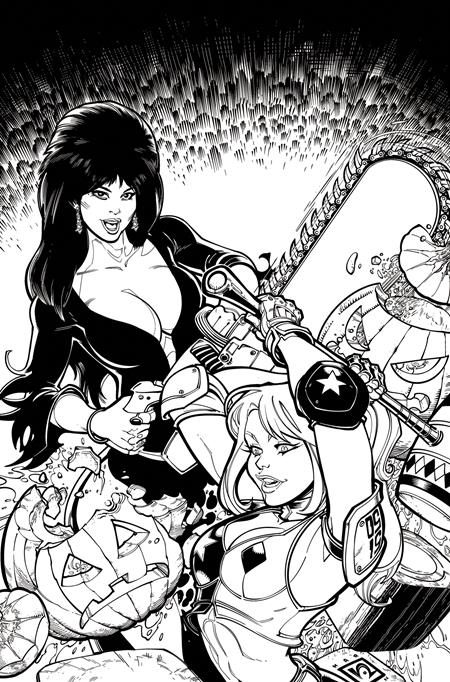 HARLEY QUINN X ELVIRA #1 HARLEY QUINN X ELVIRA #1