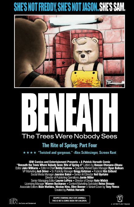 BENEATH THE TREES WHERE NOBODY SEES RITE OF SPRING #04 BENEATH THE TREES WHERE NOBODY SEES RITE OF SPRING #04