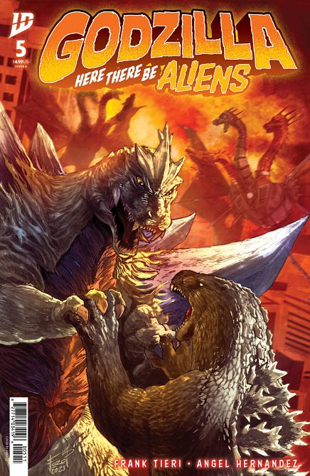 GODZILLA HERE THERE BE ALIENS #05 GODZILLA HERE THERE BE ALIENS #05