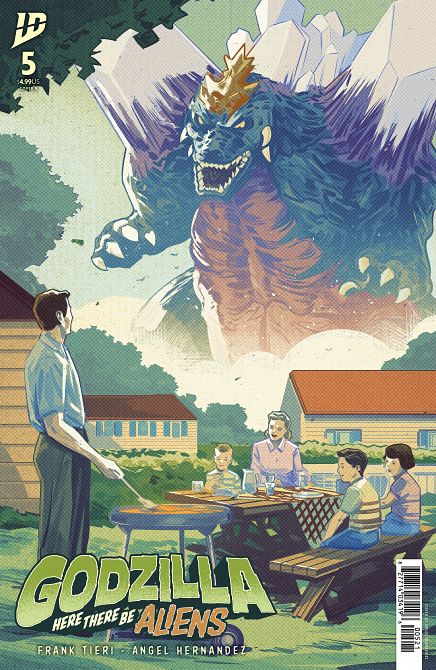 GODZILLA HERE THERE BE ALIENS #05 GODZILLA HERE THERE BE ALIENS #05
