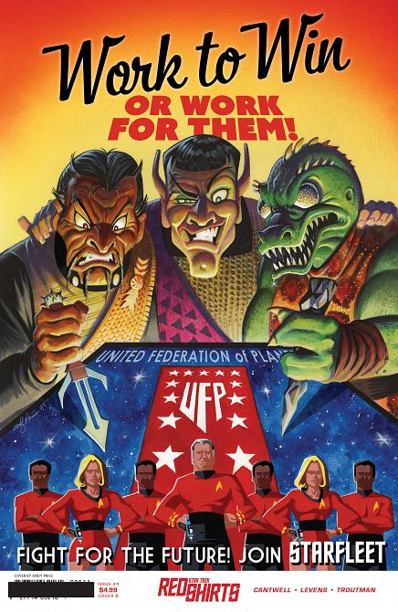 STAR TREK RED SHIRTS #04 STAR TREK RED SHIRTS #04