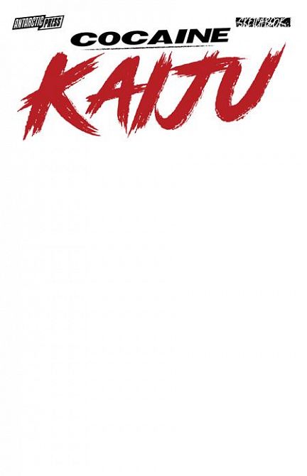 COCAINE KAIJU SKETCHBOOK WHITE #1 COCAINE KAIJU SKETCHBOOK WHITE #1