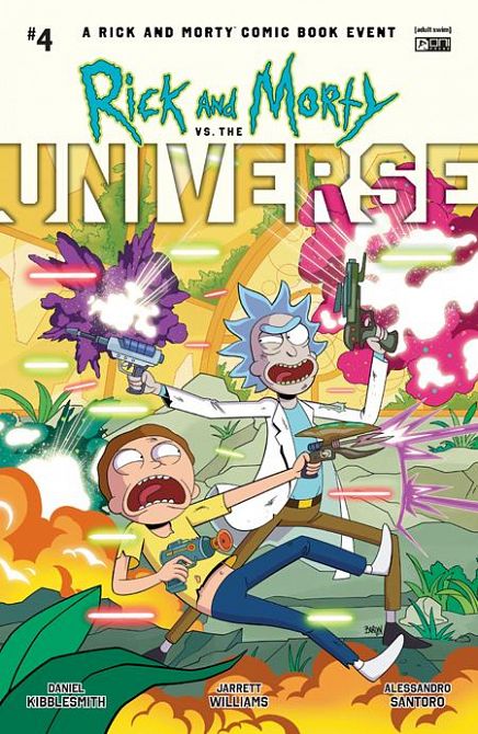 RICK AND MORTY VS THE UNIVERSE #4 RICK AND MORTY VS THE UNIVERSE #4