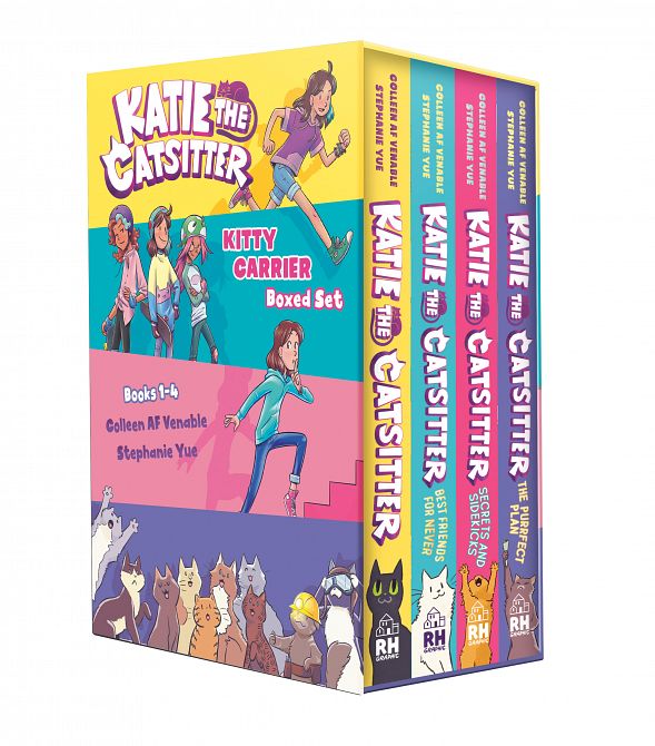 KATIE THE CATSITTER KITTY CARRIER BOX SET (BOOKS 01-04) TP KATIE THE CATSITTER KITTY CARRIER BOX SET (BOOKS 01-04) TP