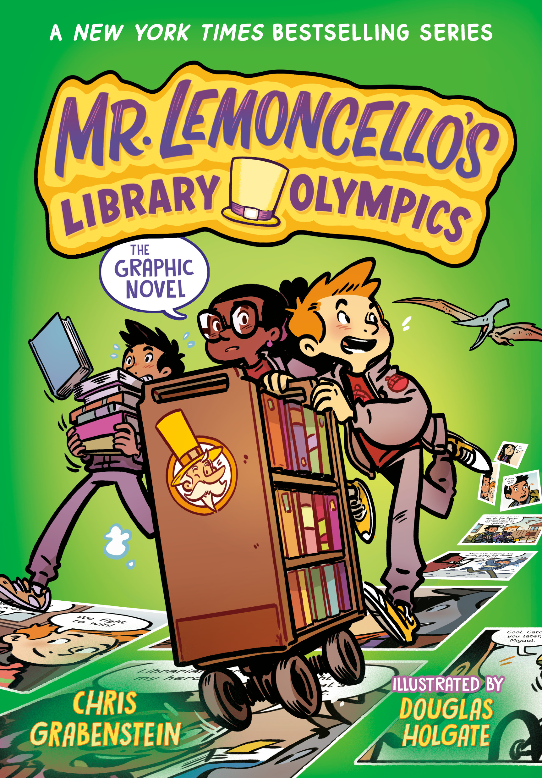 MR. LEMONCELLO'S LIBRARY OLYMPICS THE GRAPHIC NOVEL HC