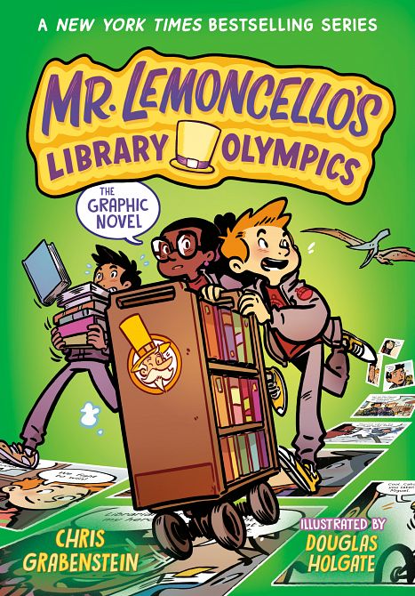 MR. LEMONCELLO'S LIBRARY OLYMPICS THE GRAPHIC NOVEL TP MR. LEMONCELLO'S LIBRARY OLYMPICS THE GRAPHIC NOVEL TP