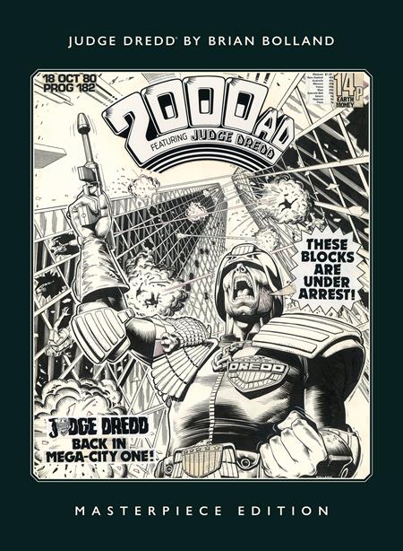 JUDGE DREDD TP BRIAN BOLLAND MASTERPIECE EDITION Previously Solicited Through Diamond JUDGE DREDD TP BRIAN BOLLAND MASTERPIECE EDITION Previously Solicited Through Diamond