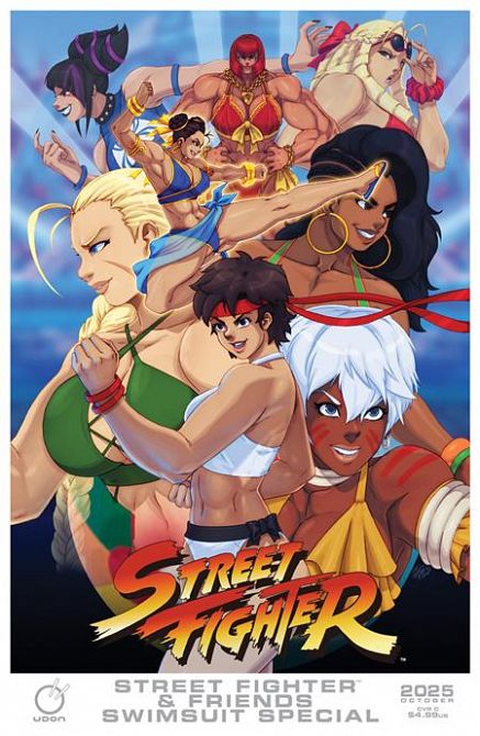 2025 STREET FIGHTER & FRIENDS SWIMSUIT SPECIAL #1 2025 STREET FIGHTER & FRIENDS SWIMSUIT SPECIAL #1