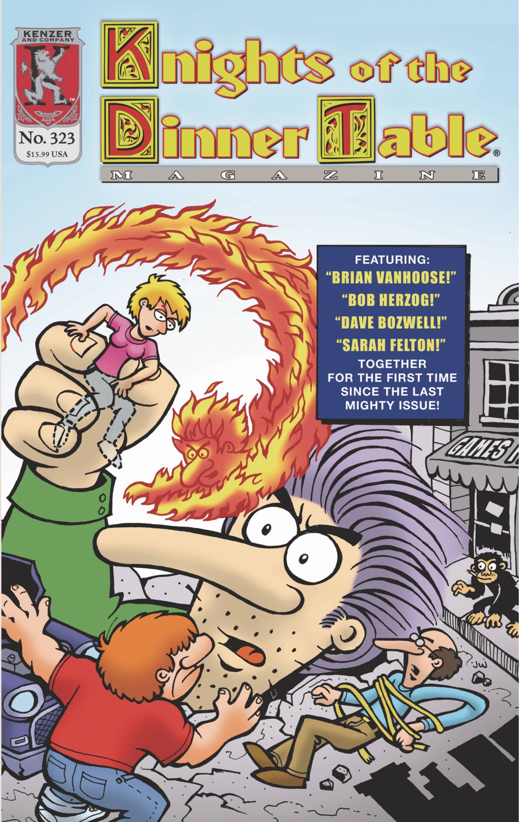 KNIGHTS OF THE DINNER TABLE #323