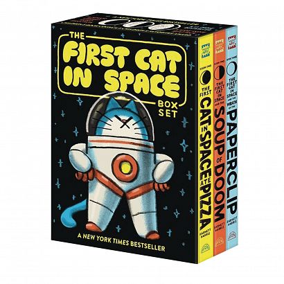 FIRST CAT IN SPACE 3-BOOK BOX SET TP FIRST CAT IN SPACE 3-BOOK BOX SET TP
