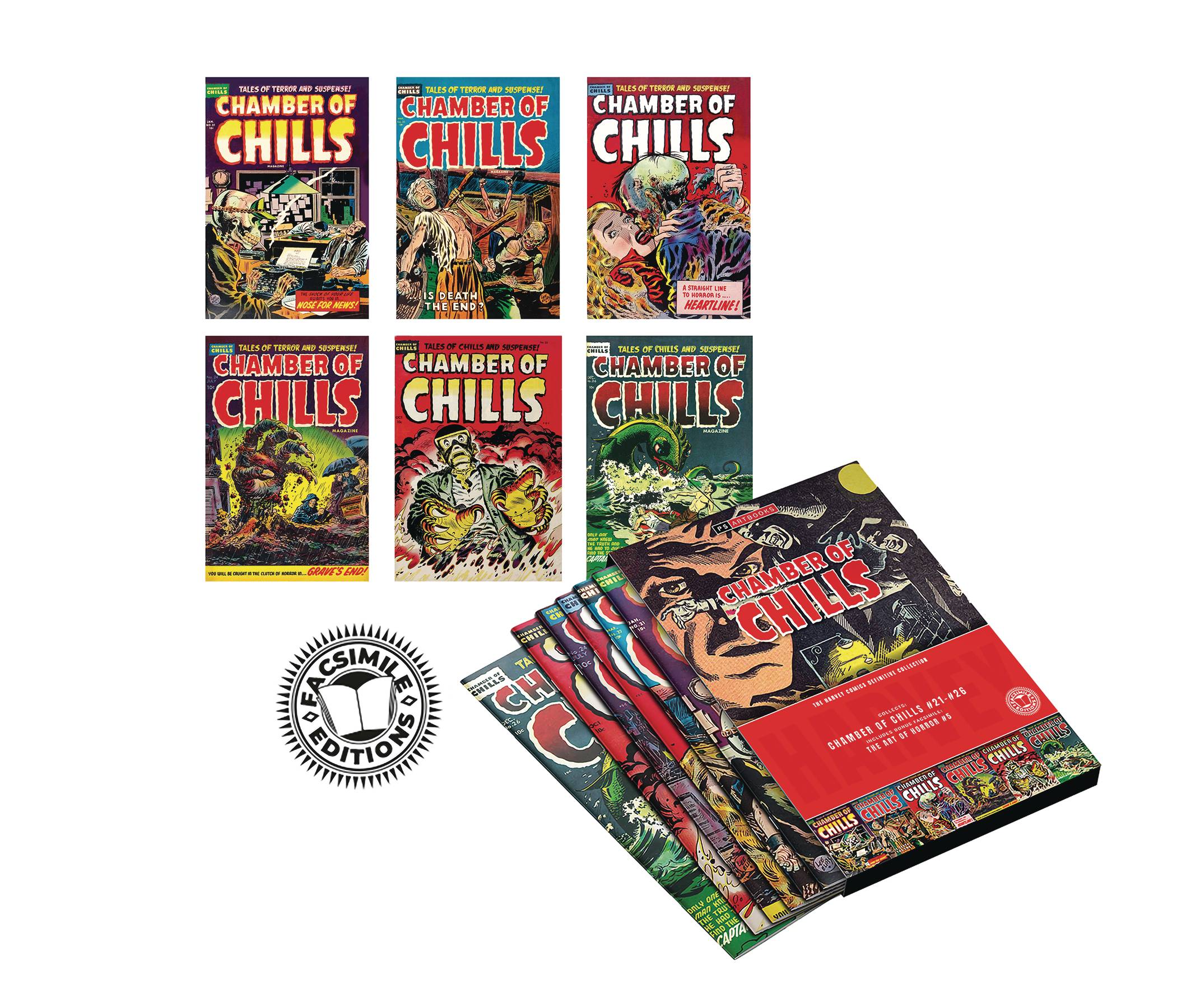 HARVEY HORRORS CHAMBER OF CHILLS SLIPCASE EDITION VOL 05 HARVEY HORRORS CHAMBER OF CHILLS SLIPCASE EDITION VOL 05