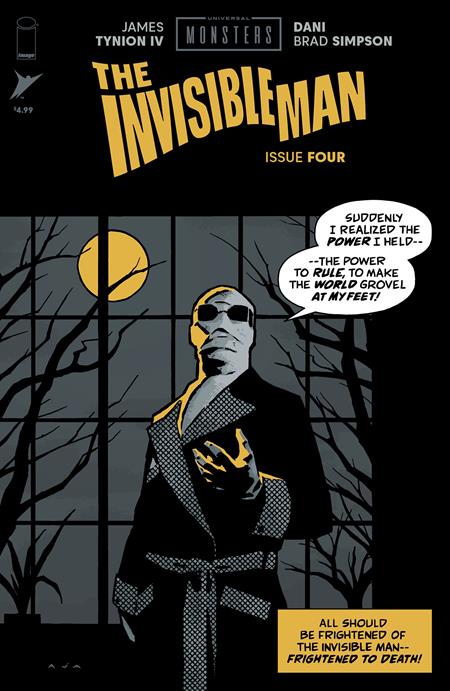 UNIVERSAL MONSTERS THE INVISIBLE MAN #4