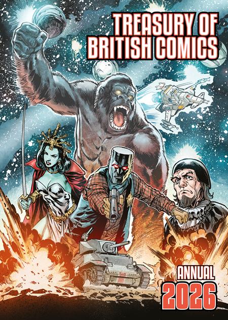 TREASURY OF BRITISH COMICS ANNUAL 2026 HC Limited to 250 copies Allocations May Occur