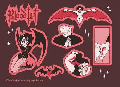 CONFESSIONAL STICKER SHEET #1 CONFESSIONAL STICKER SHEET #1
