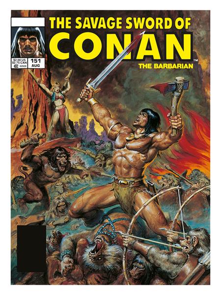 SAVAGE SWORD OF CONAN THE ORIGINAL COMICS OMNIBUS HC VOL 11 REGULAR EDITION EARL NOREM