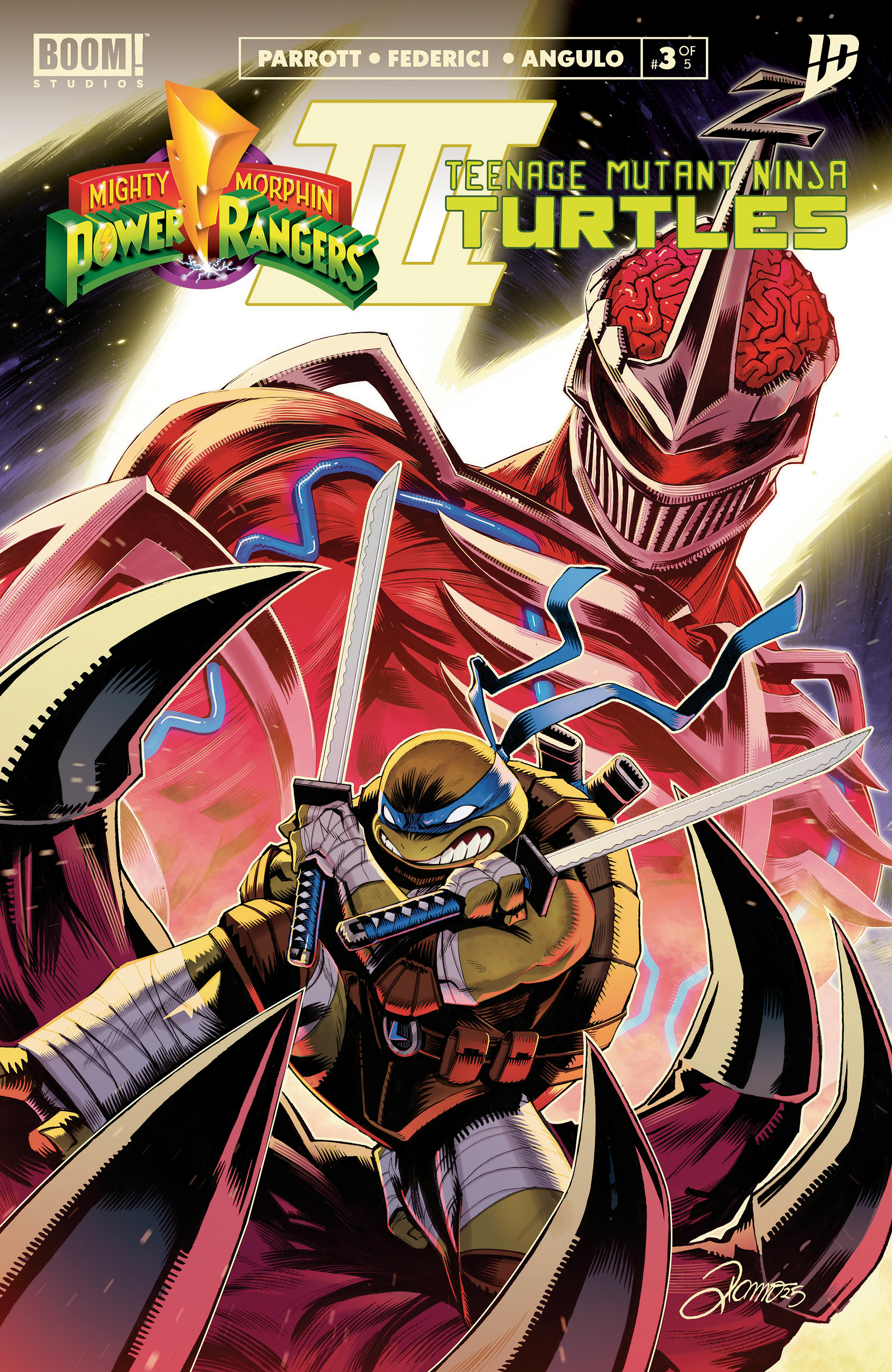 MIGHTY MORPHIN POWER RANGERS / TEENAGE MUTANT NINJA TURTLES III #03
