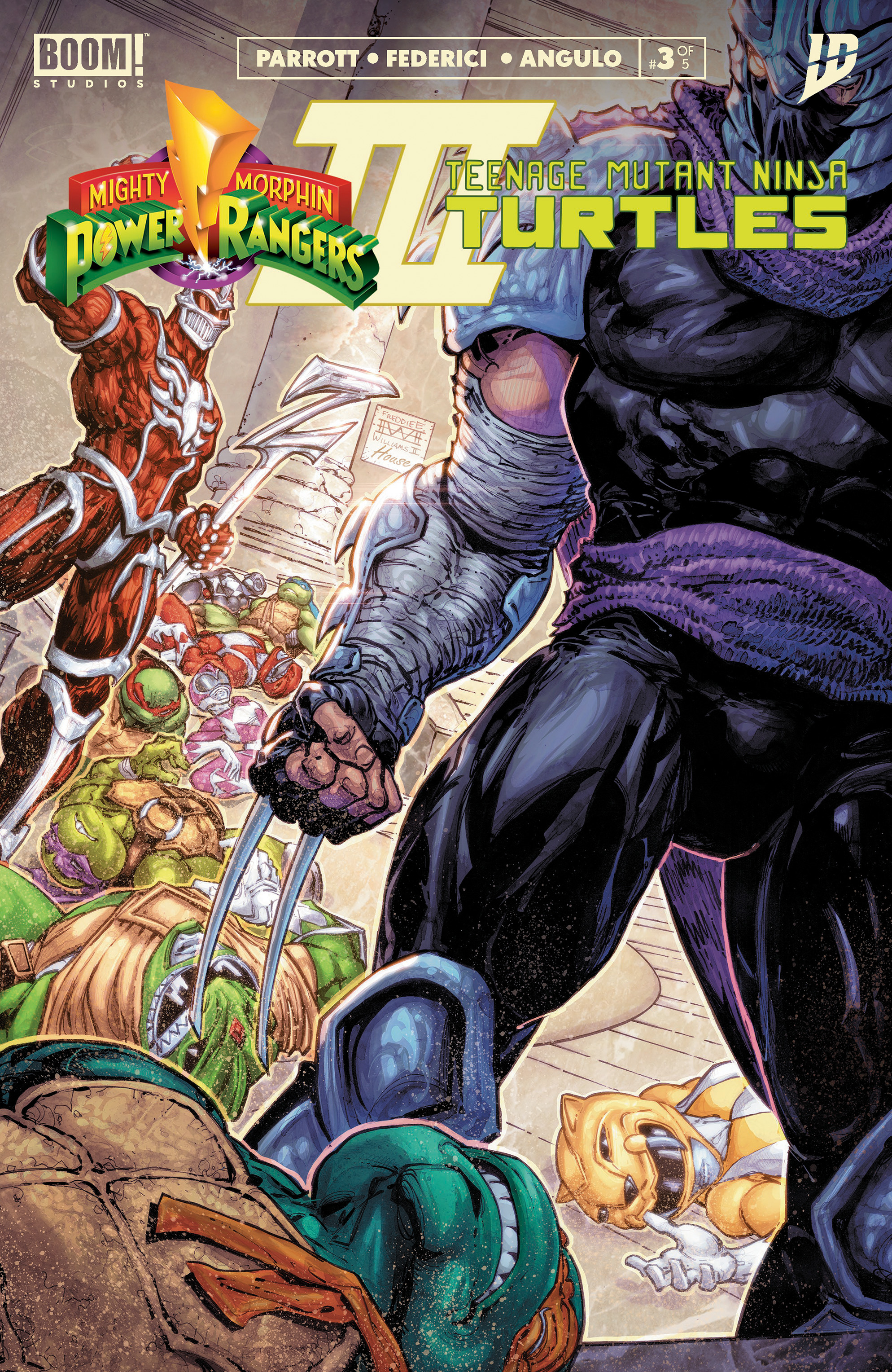 MIGHTY MORPHIN POWER RANGERS / TEENAGE MUTANT NINJA TURTLES III #03