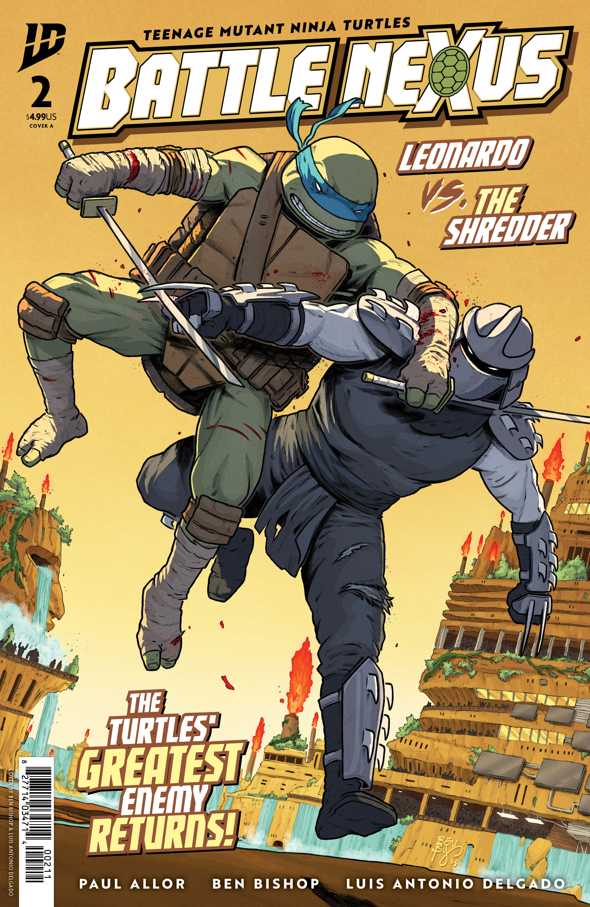 TEENAGE MUTANT NINJA TURTLES BATTLE NEXUS #02