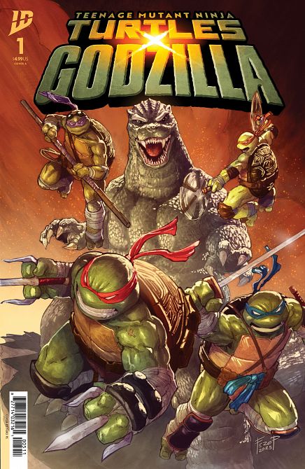 TEENAGE MUTANT NINJA TURTLES X GODZILLA #01 TEENAGE MUTANT NINJA TURTLES X GODZILLA #01