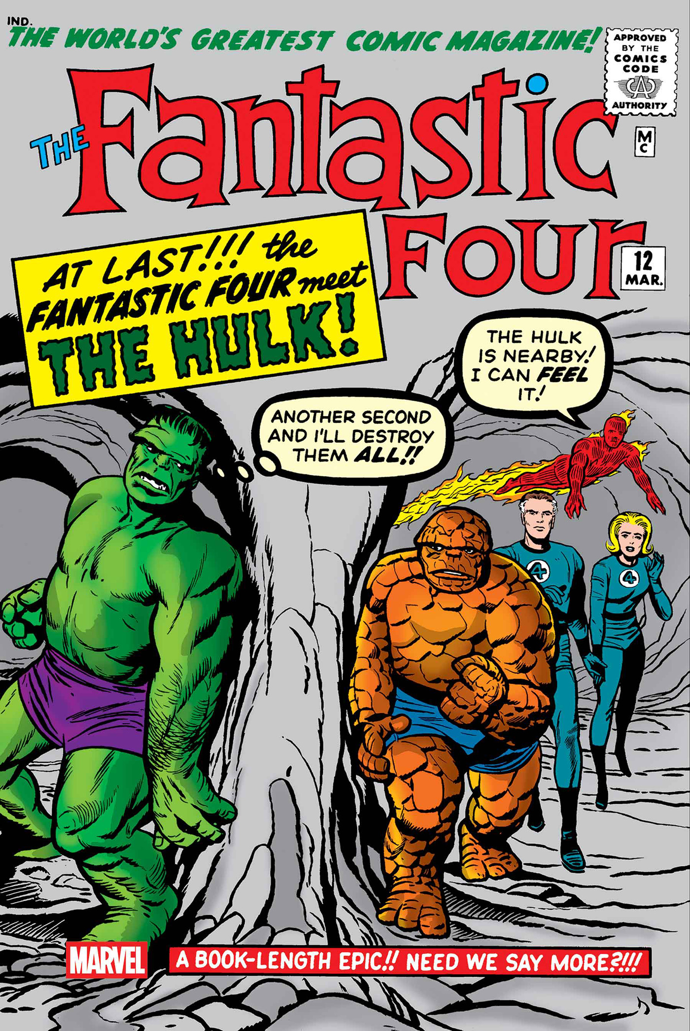 FANTASTIC FOUR FACSIMILE EDITION #12