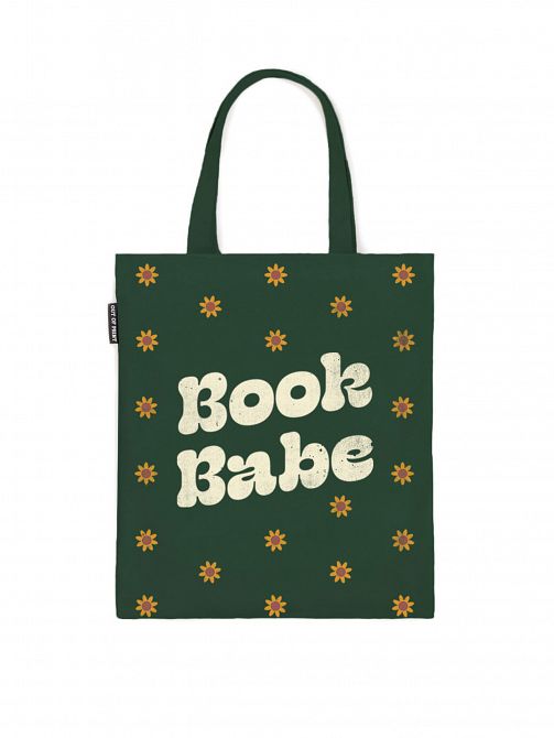 BOOK BABE TOTE BAG BOOK BABE TOTE BAG