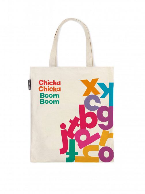CHICKA CHICKA BOOM BOOM TOTE BAG CHICKA CHICKA BOOM BOOM TOTE BAG
