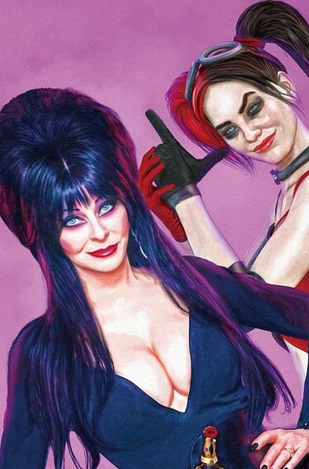 HARLEY QUINN X ELVIRA #1 HARLEY QUINN X ELVIRA #1