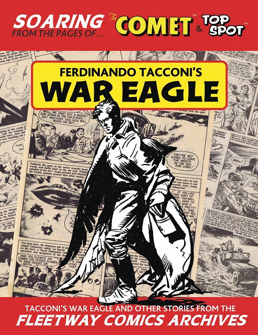 FERDINANDO TACCONIS WAR EAGLE FLEETWAY COMICS ARC EDITION HC