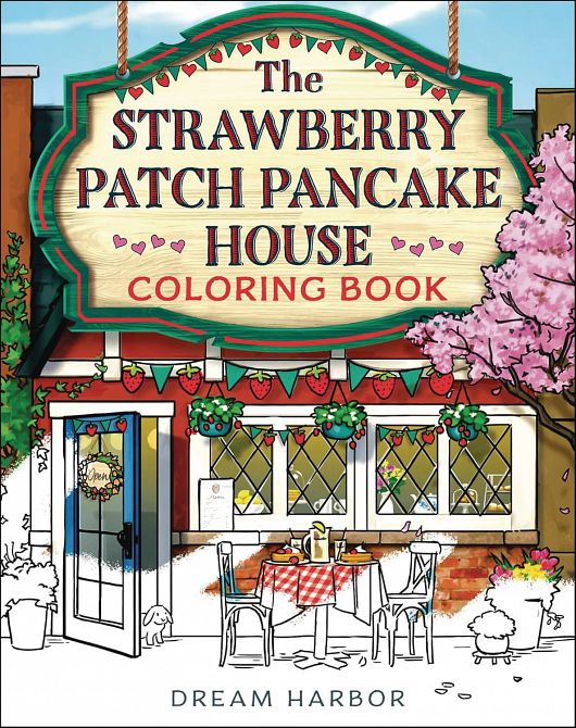 STRAWBERRY PATCH PANCAKE HOUSE COLORING BOOK SC