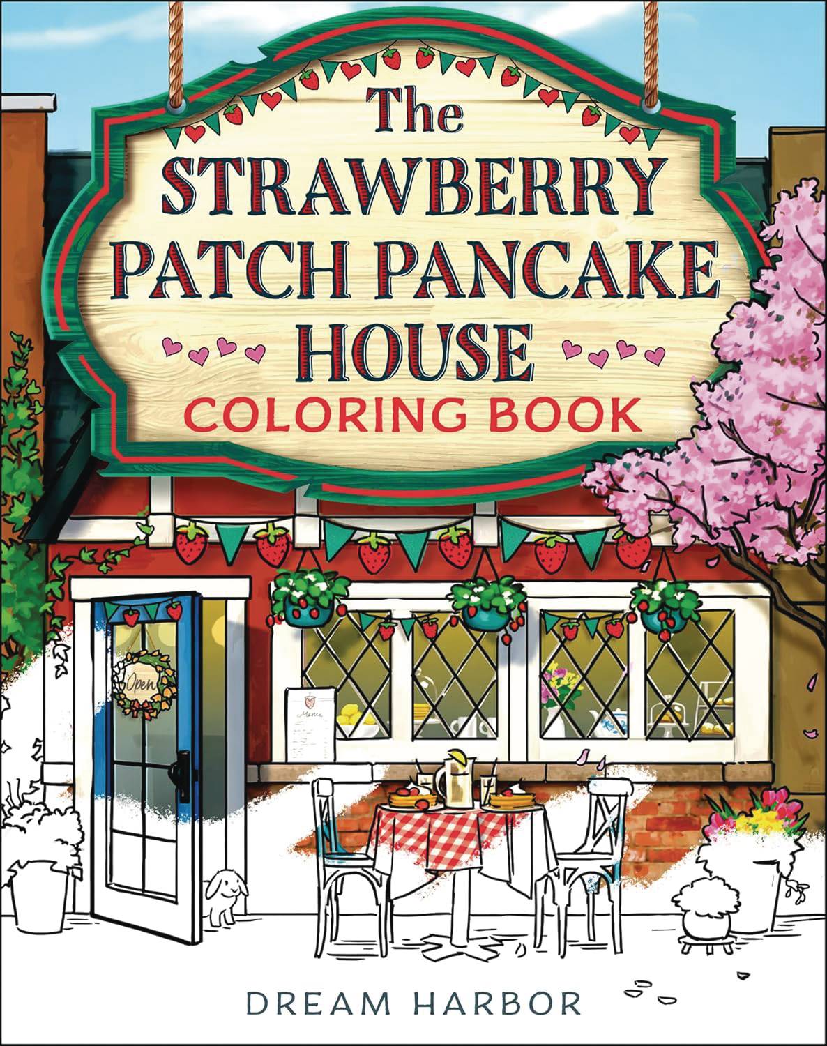 STRAWBERRY PATCH PANCAKE HOUSE COLORING BOOK SC