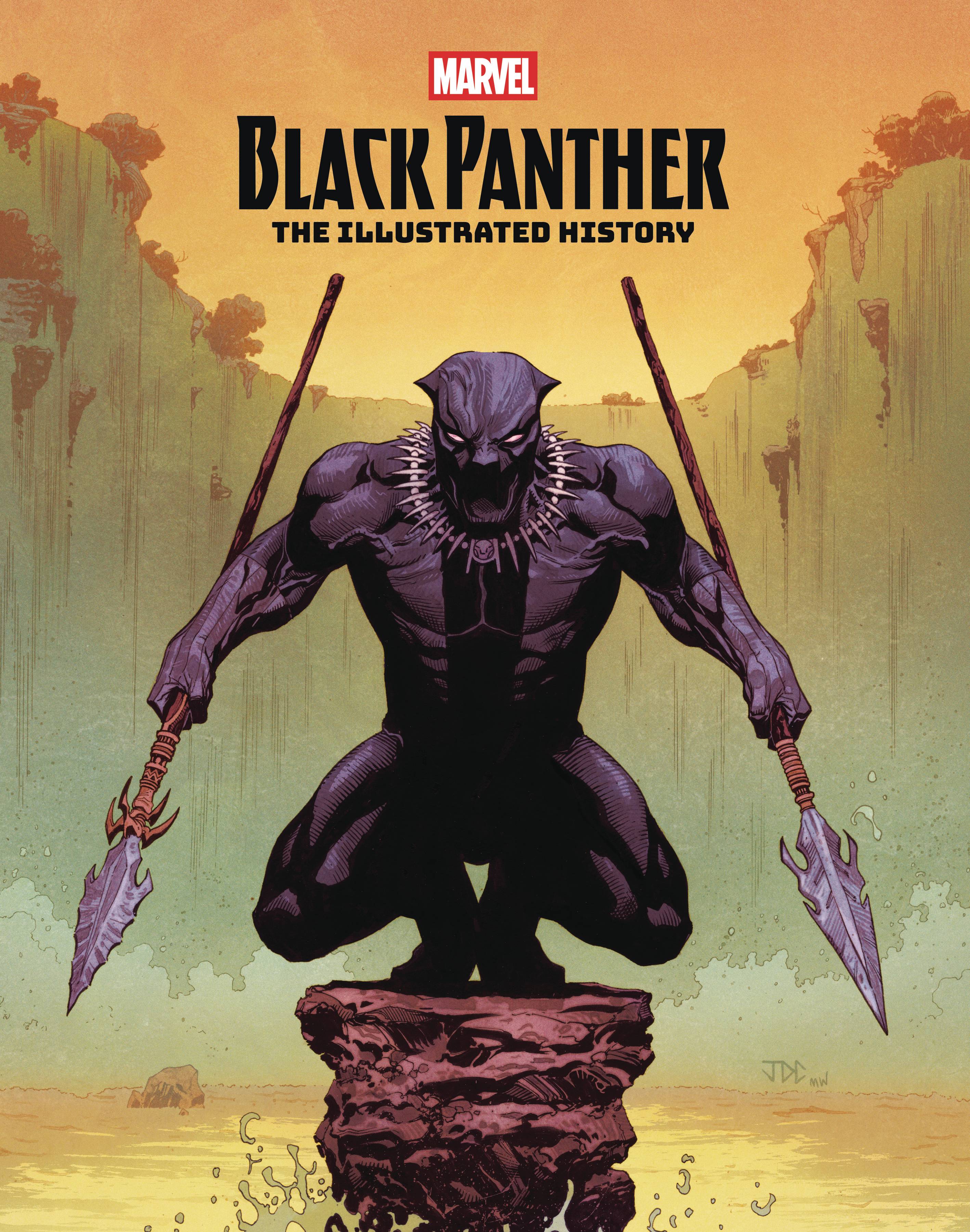 BLACK PANTHER ILLUSTRATED HISTORY HC
