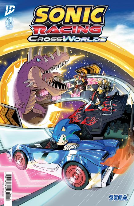 SONIC THE HEDGEHOG SONIC RACING CROSSWORLDS COVER A (JAMPOLE)