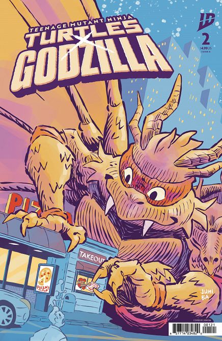 TEENAGE MUTANT NINJA TURTLES X GODZILLA #02