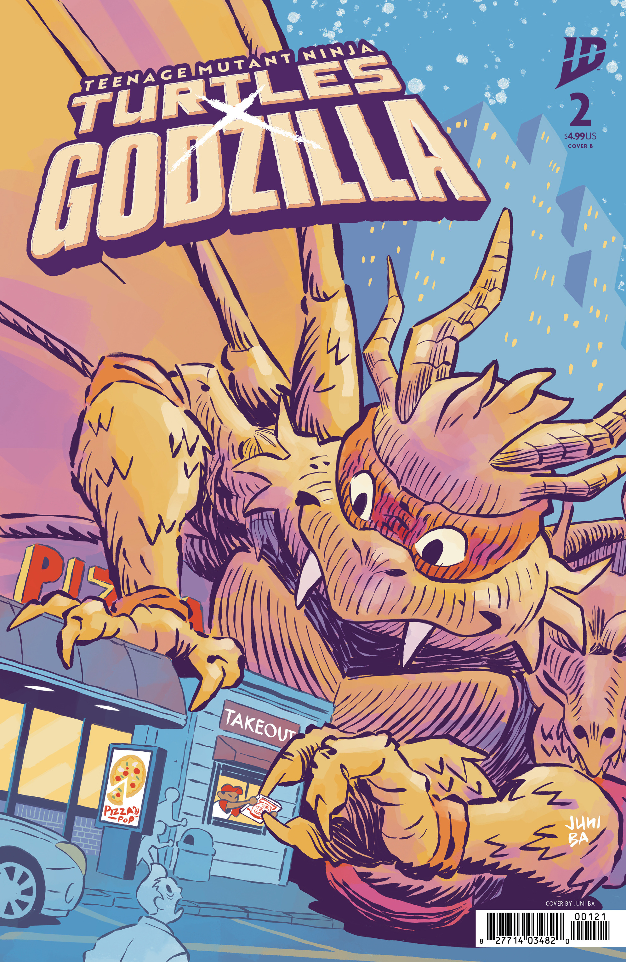 TEENAGE MUTANT NINJA TURTLES X GODZILLA #02