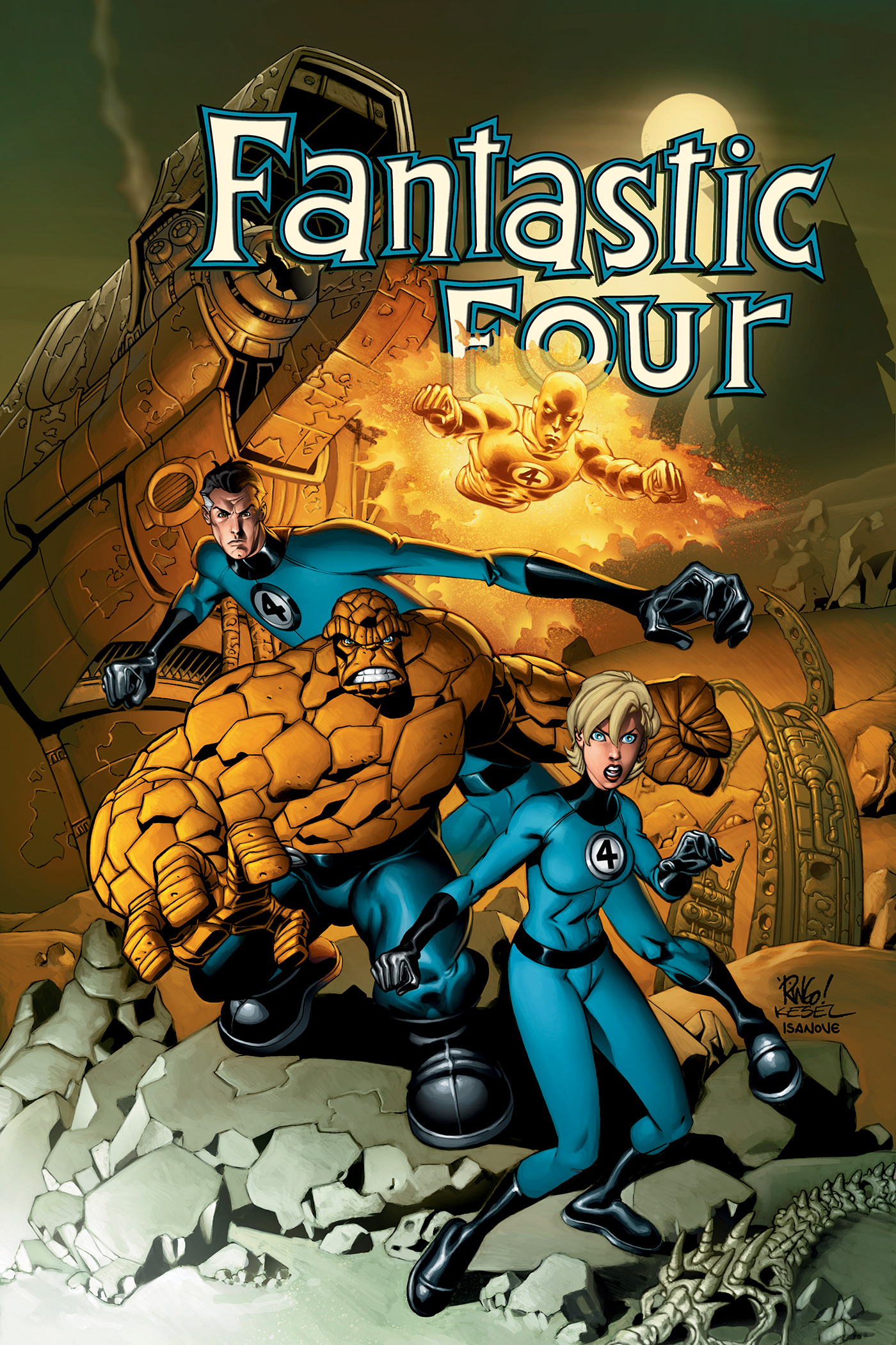 FANTASTIC FOUR BY WAID & WIERINGO RISING STORM TP