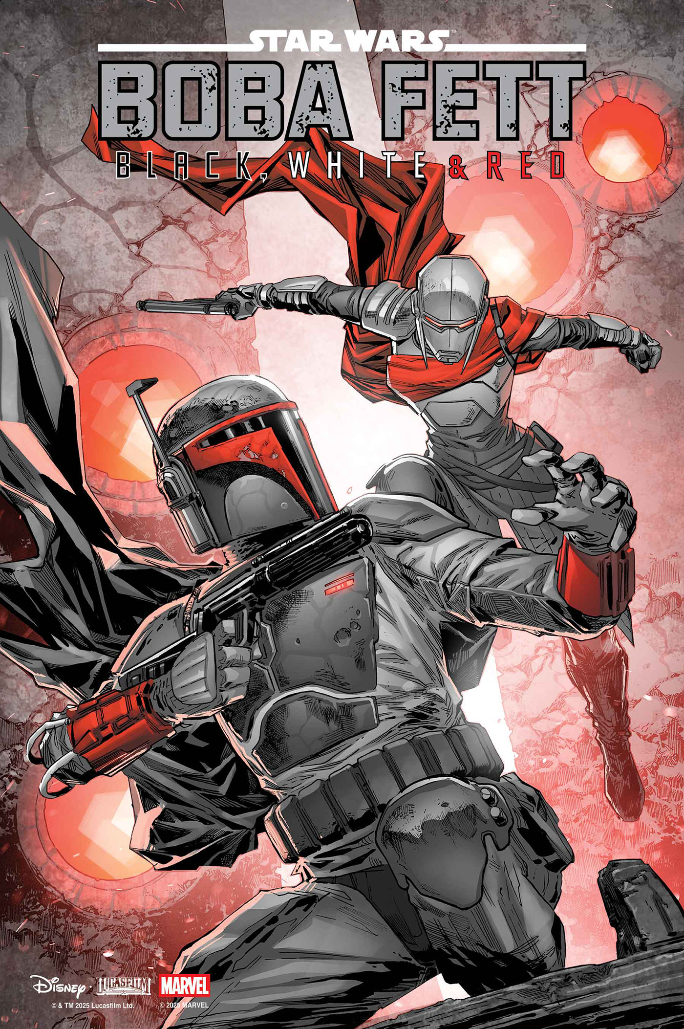 STAR WARS BOBA FETT - BLACK, WHITE & RED #04