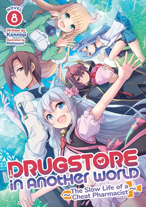 DRUGSTORE IN ANOTHER WORLD THE SLOW LIFE OF A CHEAT PHARMACIST (LIGHT NOVEL) VOL. 08 TP